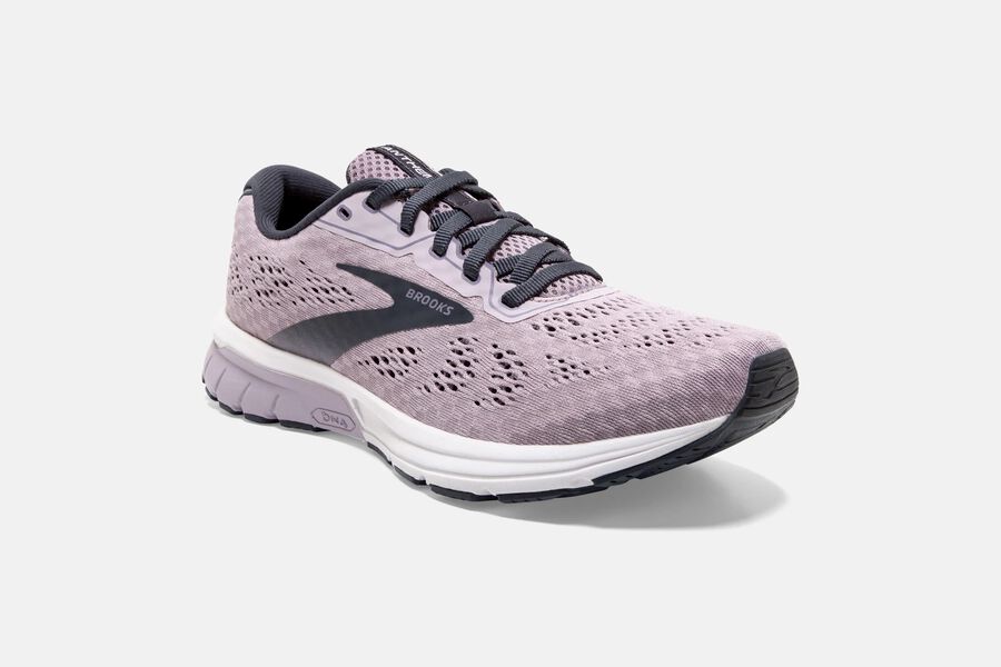 Brooks Running Shoes Womens Purple/Black - Anthem 3 Road - 5961-BETMN